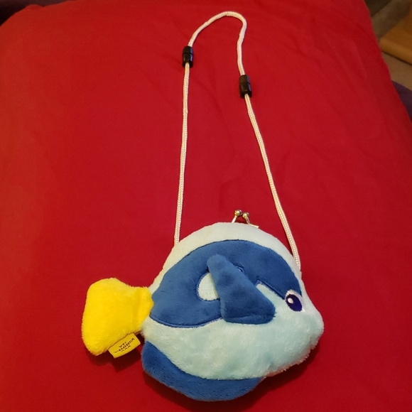 Plush Fishy mini Purse - Picture 2 of 6